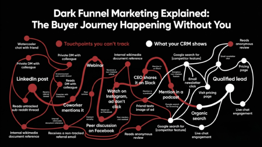 Dark Funnel Marketing Explained: The Buyer Journey Happening Without You