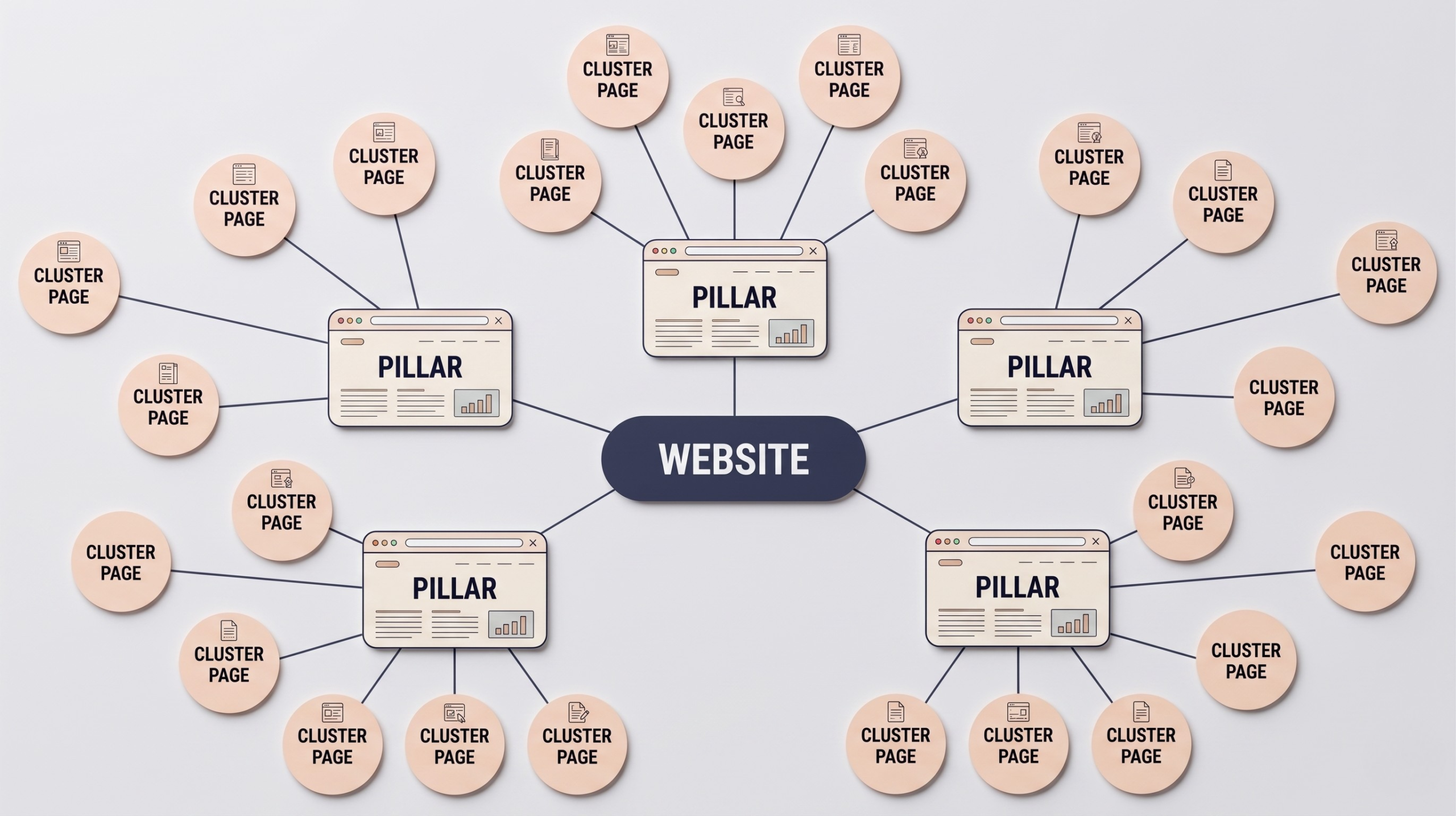 Read more about the article Pillar Pages That Rank: Technical Structure and Internal Linking