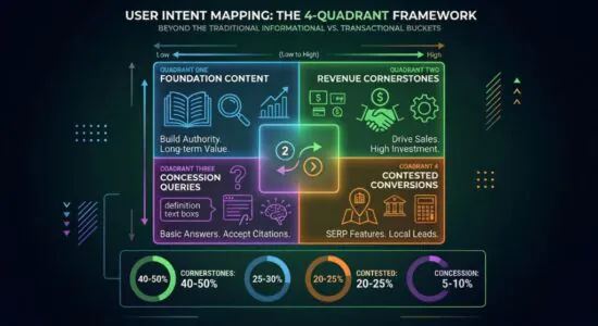 User Intent Mapping: The 4-Quadrant Framework for Keyword Classification Beyond Informational vs. Transactional