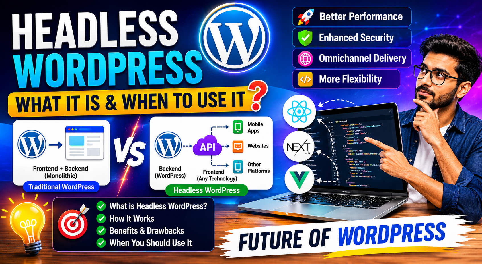 Read more about the article Headless WordPress: What It Is and When You Should Use It