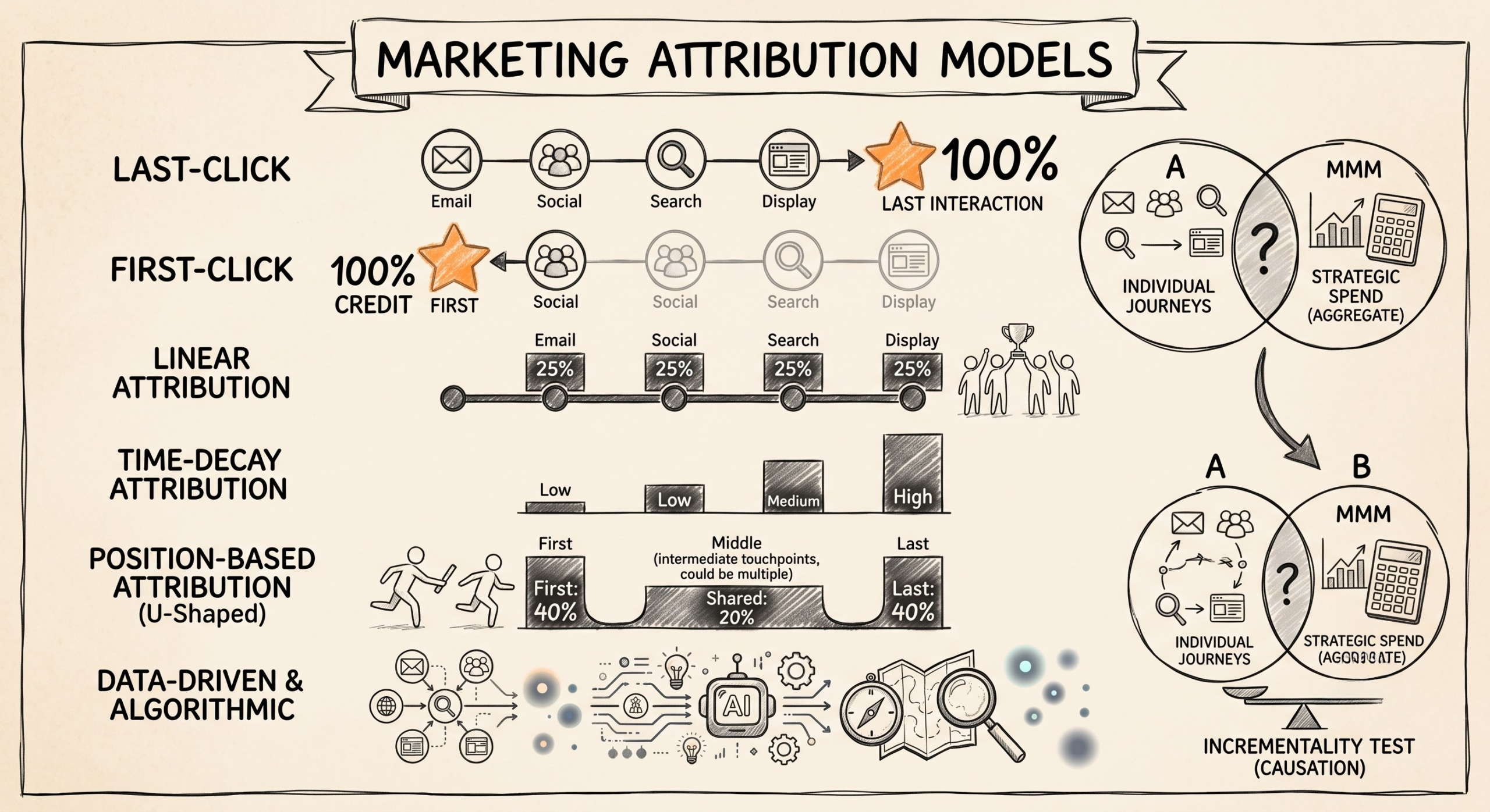 Read more about the article Marketing Attribution Models Explained